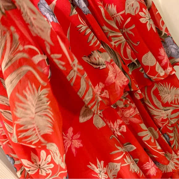 🧨 Nordstrom Red Party Dress - Picture 3 of 5